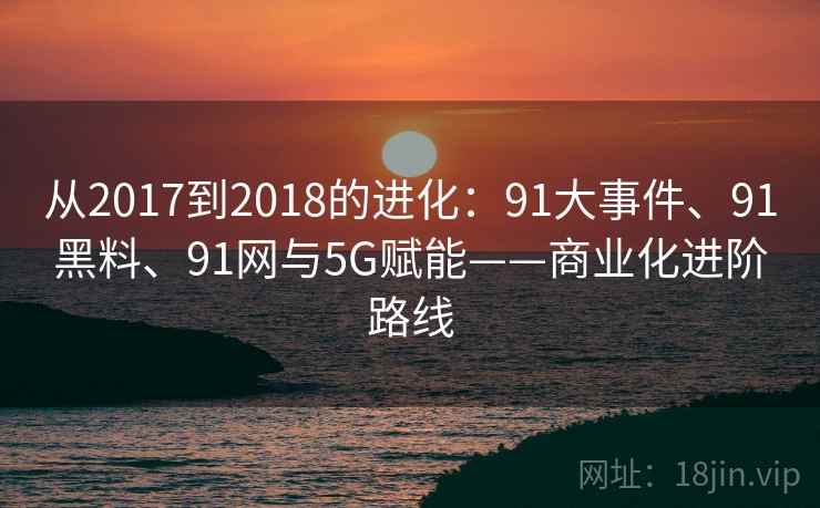 从2017到2018的进化：91大事件、91黑料、91网与5G赋能——商业化进阶路线