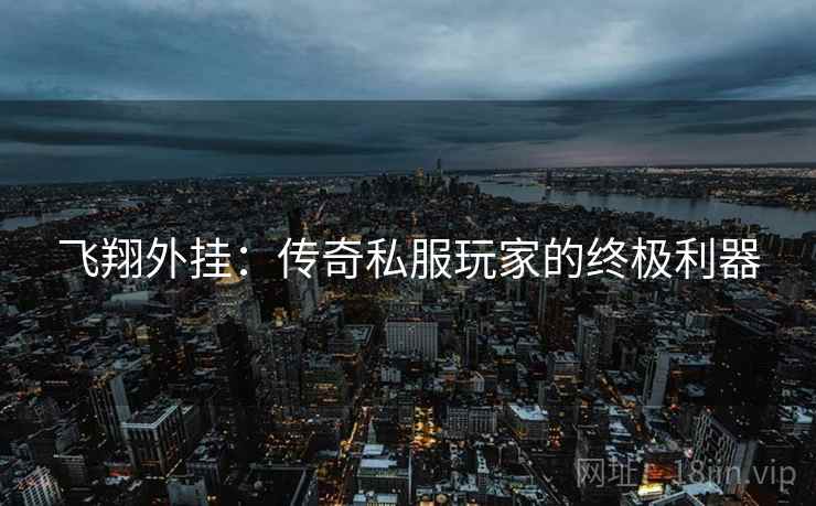 飞翔外挂：传奇私服玩家的终极利器  第2张