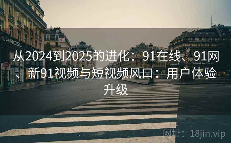 从2024到2025的进化：91在线、91网、新91视频与短视频风口：用户体验升级  第2张