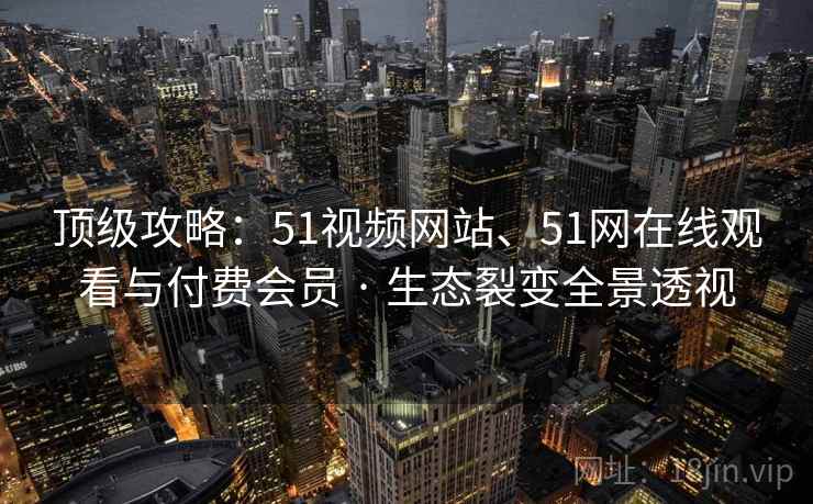 顶级攻略：51视频网站、51网在线观看与付费会员 · 生态裂变全景透视  第2张