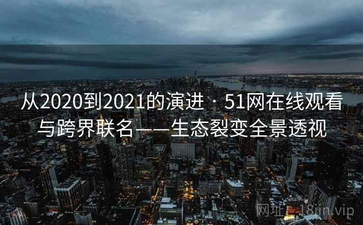 从2020到2021的演进 · 51网在线观看与跨界联名——生态裂变全景透视  第1张