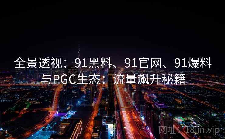 全景透视：91黑料、91官网、91爆料与PGC生态：流量飙升秘籍  第1张